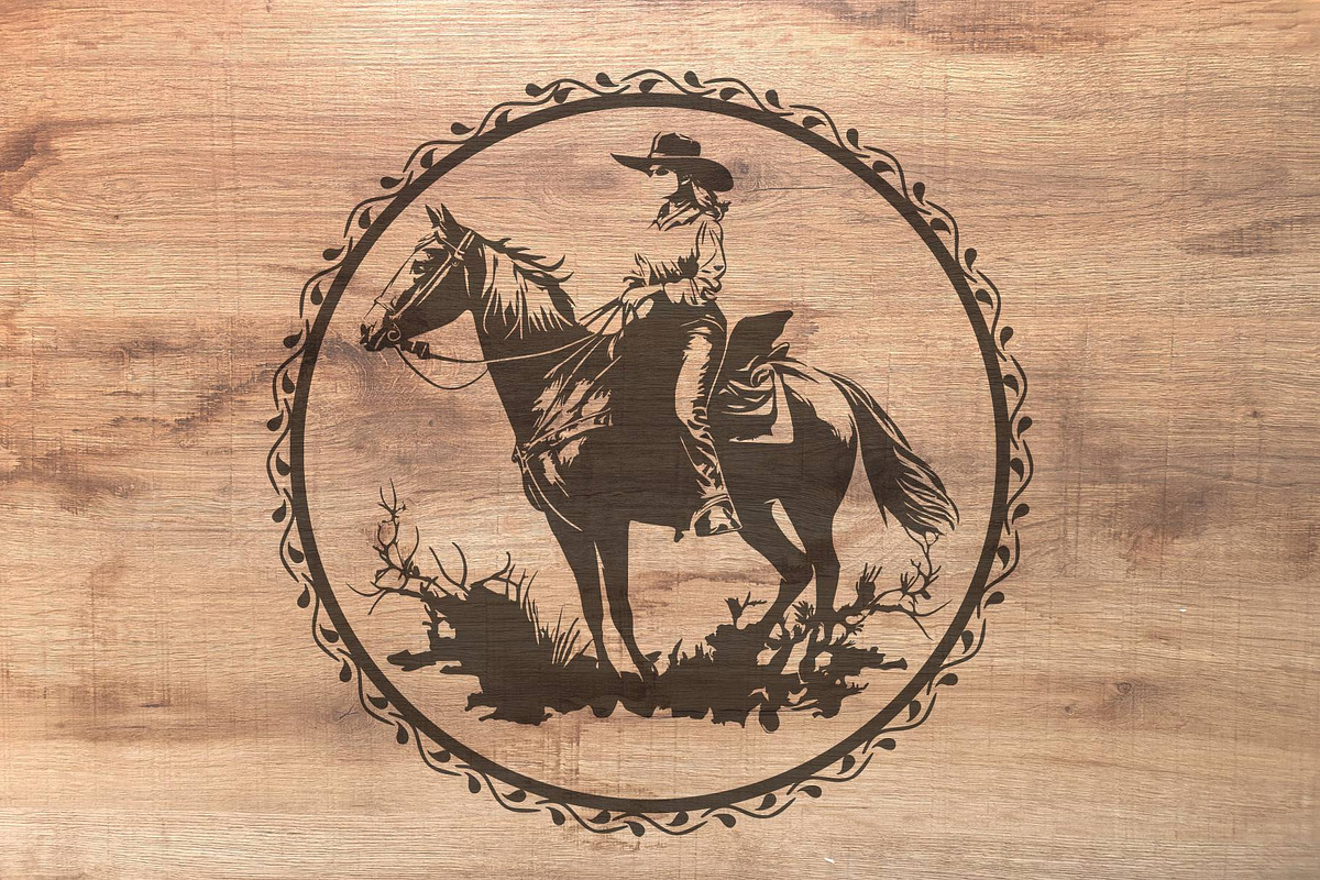 7 design western cowgirl, a Person Illustration by TaKong Magics (Photo 6 of 8)
