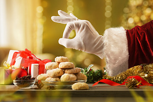 Anise cookies on a wooden table in living room, a Food & Drink Photo by Davizro's Market