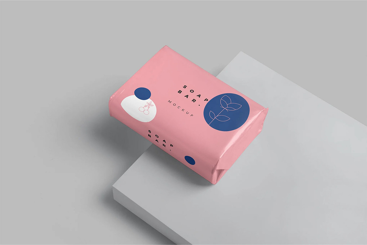 Soap Wrapper Mockups, a Product Mockup by megostudi0 (Photo 2 of 7)