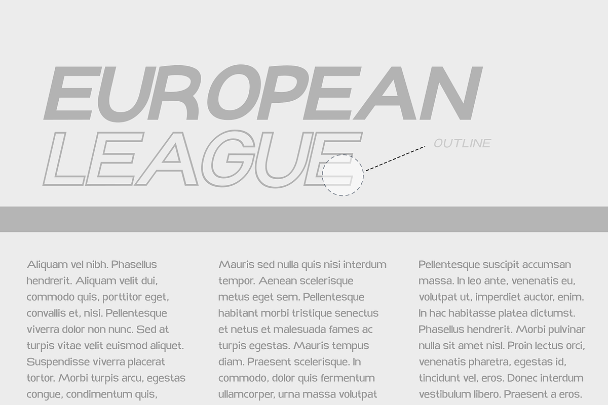 Elingo, a Sans Serif Font by Mozyen Studio (Photo 6 of 8)