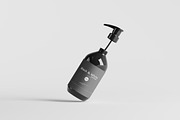 Black & White Mockups - Pump Bottles, a Packaging Mockup by pmvch (Thumbnail 146 of 160)