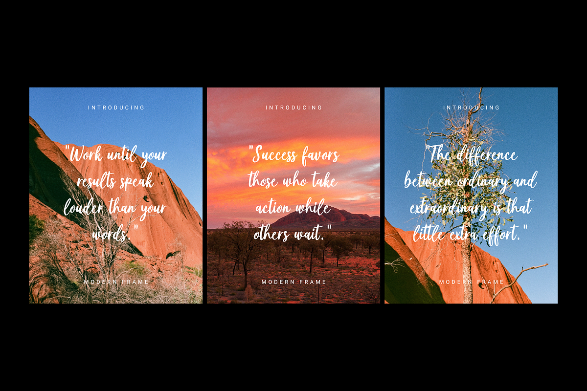 Browink, a Script Font by Gatype (Photo 8 of 15)