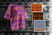 Halloween Spooky Knitted Pattern, a Pattern Graphic by Alwee Studio (Thumbnail 4 of 6)