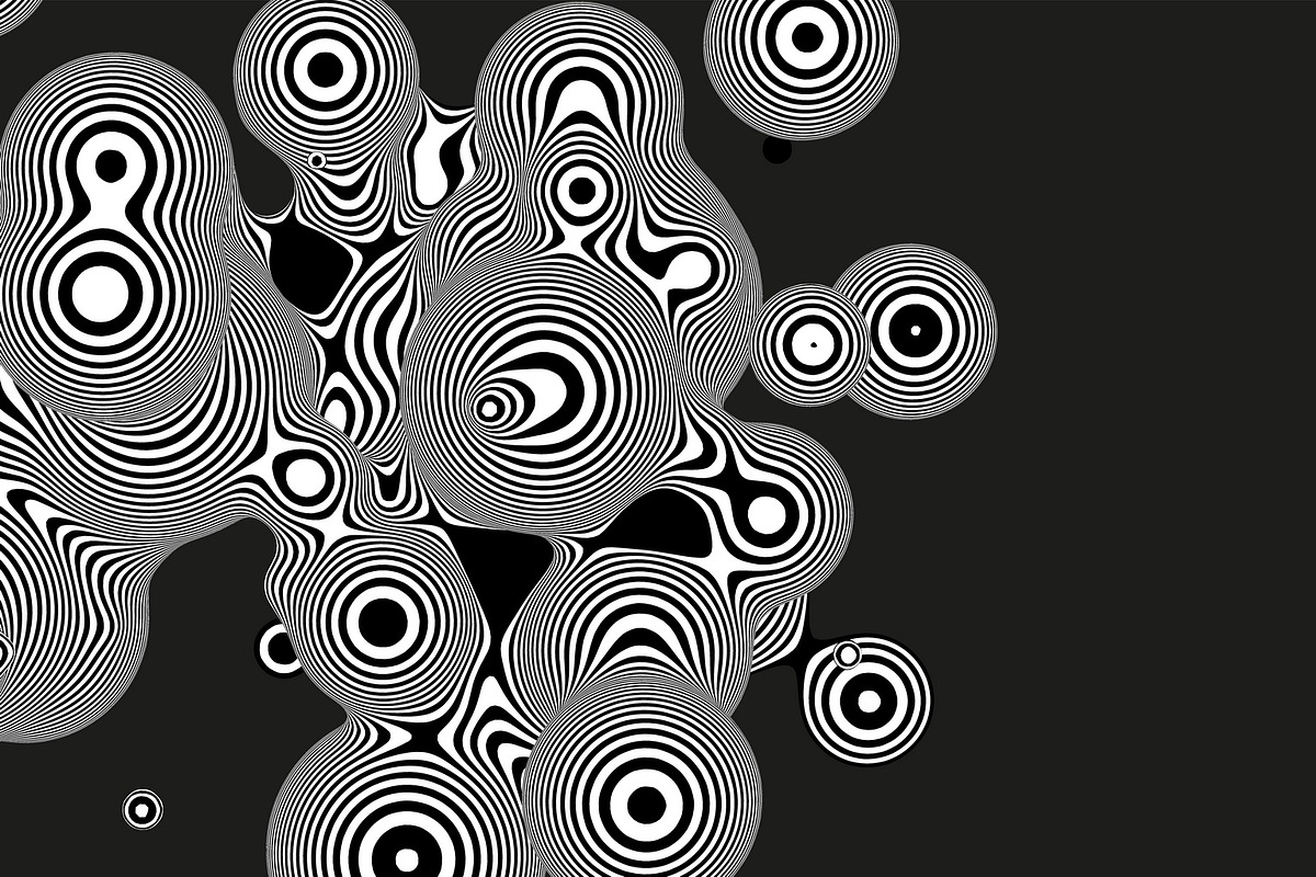 50 Zebra Metaballs, an Object Graphic by GarryKillian (Photo 9 of 51)