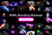 SGNL Branding Mockups Kit, a Mockup by Mockup Cloud (Thumbnail 1 of 33)