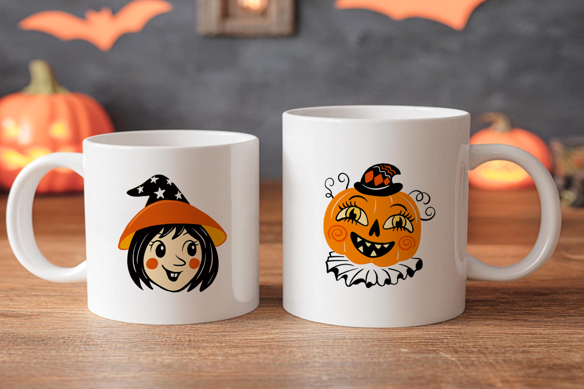 Vintage Halloween Hand Drawn PNG, a Seasonal Illustration by LemonDesign (Photo 4 of 4)