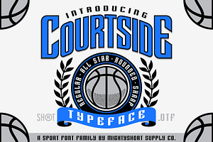 Courtside Typeface