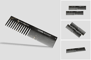 Comb Mockup, a Product Mockup by MrLetters
