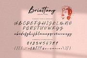 Briettany Font, a Font by BodigStd (Thumbnail 8 of 8)