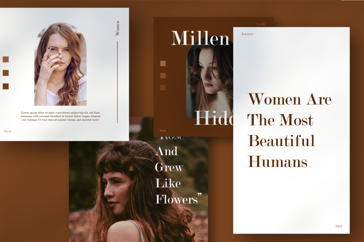 MILLEN Instagram Template, a Social Media Template by Inkofert (Photo 9 of 10)