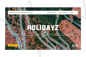 HOLIDAYZ - Travel Holiday Keynote