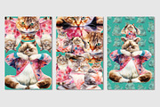 Not Yoga Cats, an Animal Illustration by TheCuteShop (Thumbnail 6 of 17)