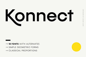 Konnect Font Family