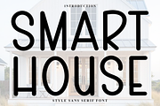 Smart House, a Script Font by FreshTypeINK (Thumbnail 1 of 7)