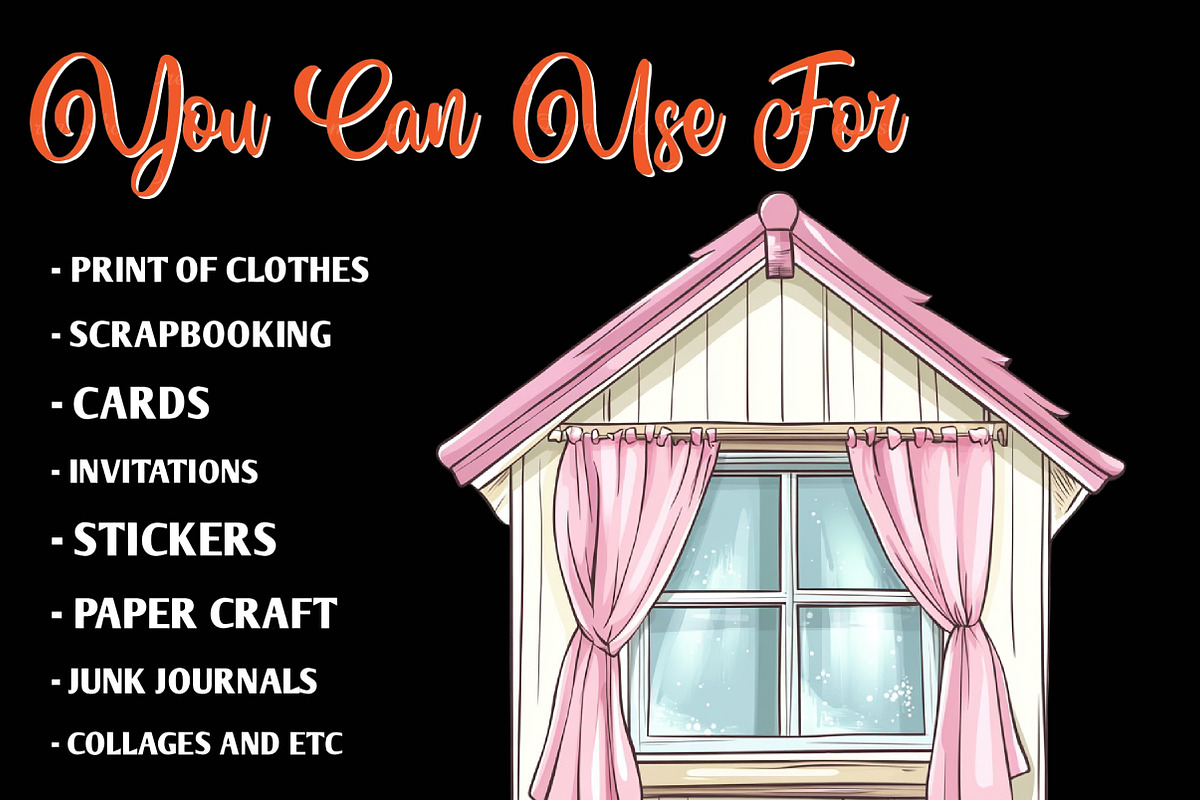 Coquette Coastal Clipart Bundle, an Illustration by CreationArt (Photo 3 of 9)
