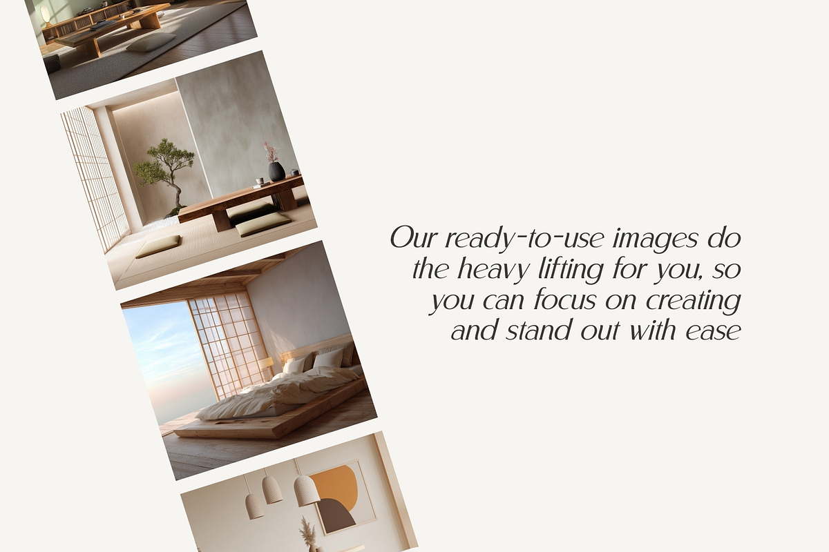 Aesthetic Japandi Home Interiors, an Architecture Photo by HipFonts (Photo 4 of 11)