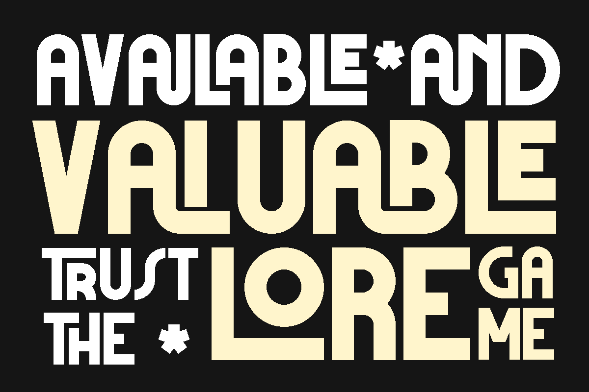Tyllon - Bold Ligature Sans Serif, a Sans Serif Font by Pandeka Studio (Photo 2 of 12)