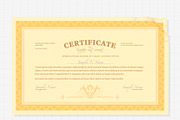 Vintage style Certificate, a Decorative Illustration by Noka Studio (Thumbnail 1 of 2)
