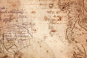Vintage Maps. Stamp Brushes, a Brush Add-On by Julia_Raketic (Thumbnail 9 of 15)