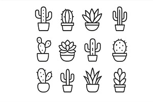 Collection of simple web icons, an Illustration by ZinetroN