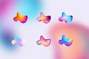 Crazy fluid gradients collection, a Texture Graphic by VitalexStudio (Thumbnail 12 of 16)