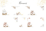 Dreamy Whales Watercolor Clip Art, a Decorative Illustration by Eves_Aquadreams (Thumbnail 5 of 9)