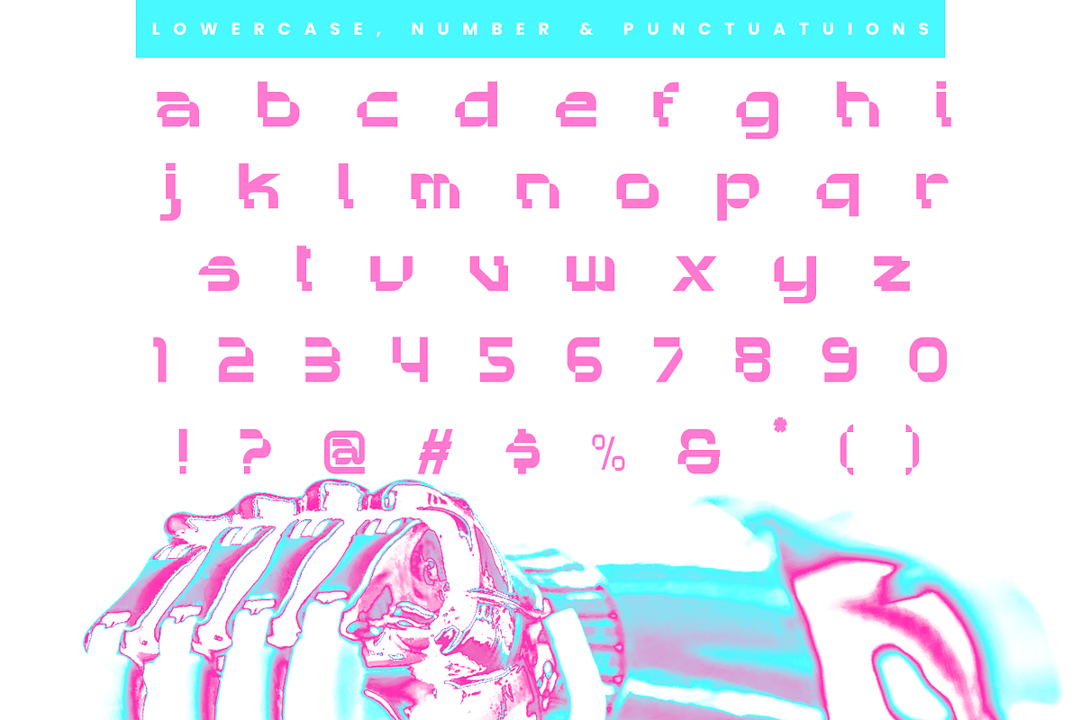 Glitech Futuristic Display, a Font by Glyphstyle (Photo 2 of 9)