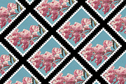 Postage Stamp Mockup Diagonal Grid, a Product Mockup by Design Squad (Thumbnail 2 of 4)