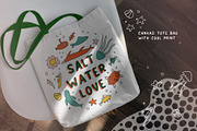 Sea Icons & Patterns, an Object Graphic by Apolinarias Art (Thumbnail 6 of 9)