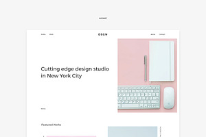 DSGN - Portfolio PSD Template