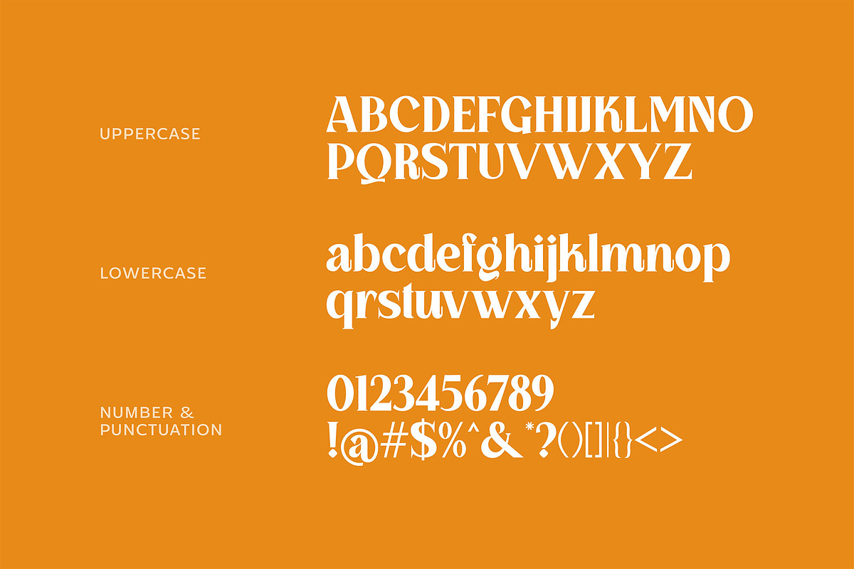 Amberglen - Modern Serif Font, a Serif Font by Wacaksara Co. (Photo 6 of 10)