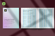 Letter Publication System · Affinity, a Magazine Template by Sasha Lantukh (Thumbnail 2 of 11)