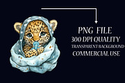 Quirky Safari Animals Clipart, a Graphic by Libby Wishes (Thumbnail 6 of 7)