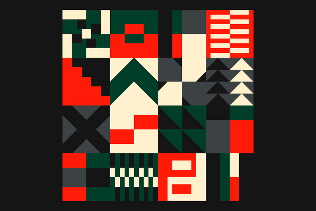 Art Geometry Kit Shapes, an Object Graphic by Neo Geo (Photo 5 of 5)