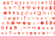 FONT | Typo Ping Pong #2 xmas, a Symbol Font by Typo Graphic Design (Thumbnail 1 of 4)