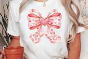 Coquette Bow Heart Png, Valentine, an Illustration by Designking (Thumbnail 3 of 6)