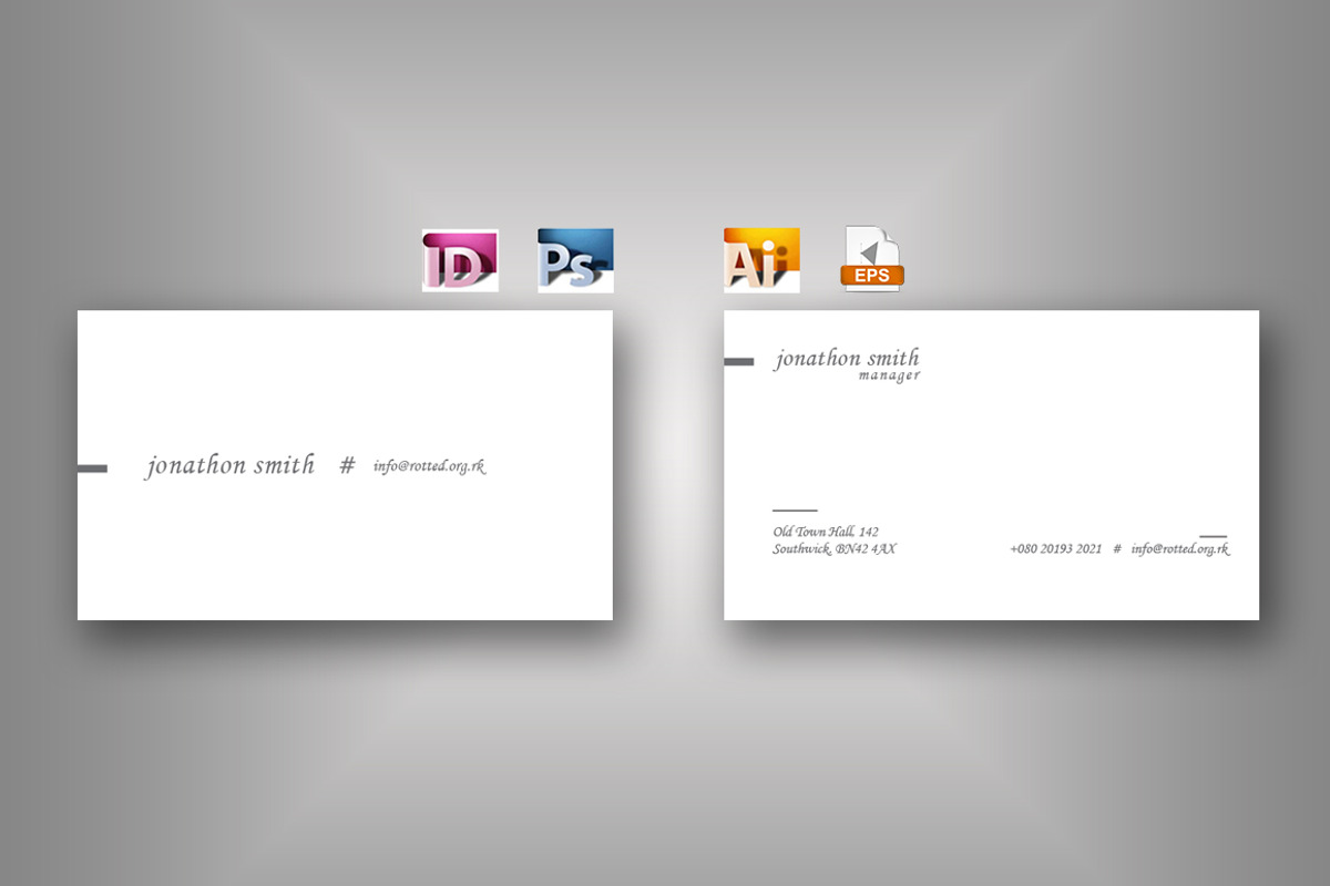 Cheri Business Card, a Business Card Template by DesignGhar (Photo 1 of 3)