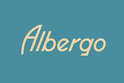 Albergo, a Script Font by SAMPLE (Thumbnail 1 of 5)