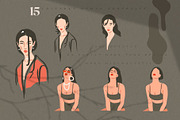 Abstract feminine portrait creator, a Person Illustration by Anastasy_helter (Thumbnail 5 of 10)