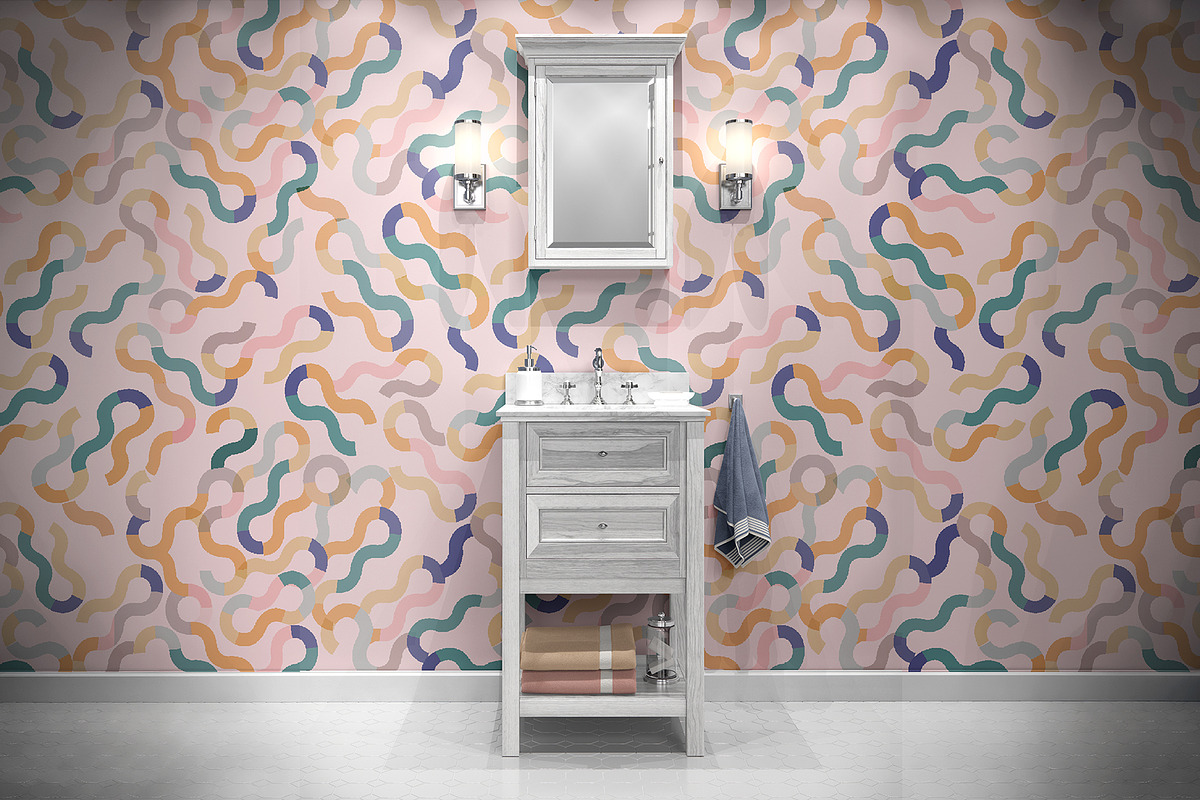 Colorful Geometric Circle Pattern, a Pattern Graphic by StudioGlouna (Photo 5 of 9)