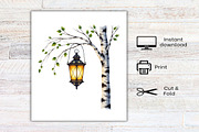 Enchanted Autumn Forest Clipart, a Seasonal Illustration by Canvas Craft (Thumbnail 7 of 7)
