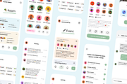 Social Audio App UI Kit, an App Template by Trung (Thumbnail 5 of 8)