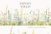 Waterolor Floral Borders Bundle, a Decorative Illustration by Lana Elanor (Thumbnail 73 of 97)