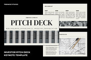 Investor Pitch Deck Keynote, a Presentation Template by FIBRINOSÄ (Thumbnail 1 of 6)