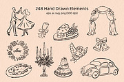 Timeless Love — Wedding Set, an Object Illustration by Idressart (Thumbnail 2 of 17)