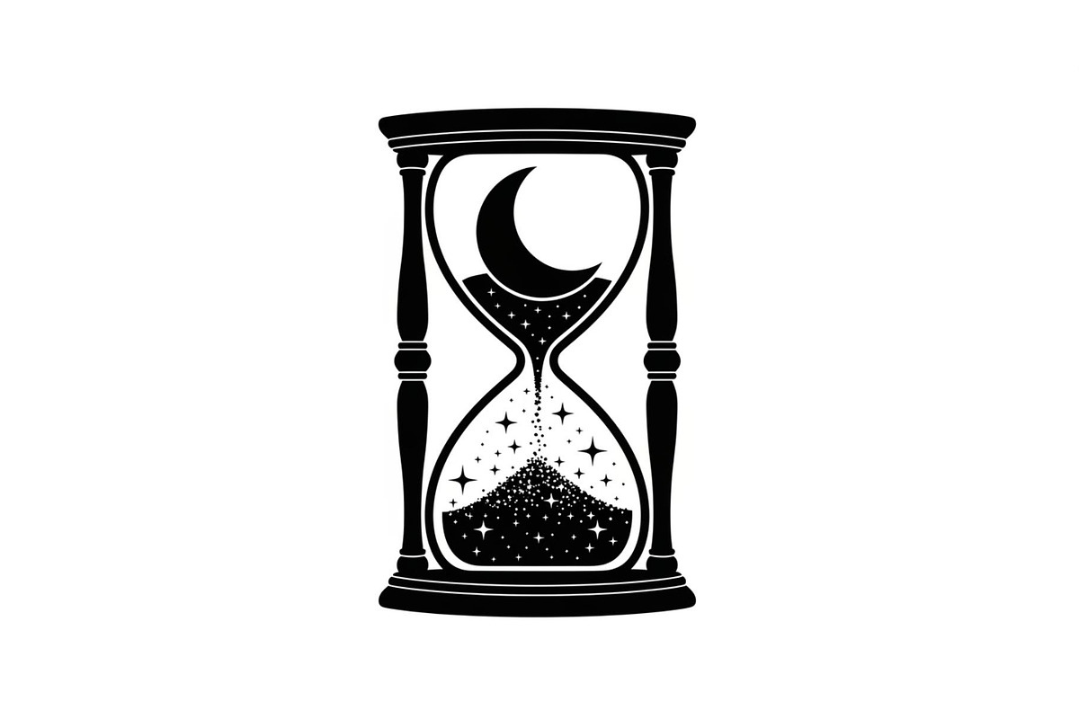 Moon Hourglass Design Bundle, an Illustration by jahid234 (Photo 3 of 31)