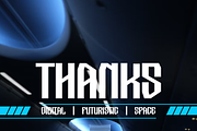 Exprons - Futuristic Space Font, a Sans Serif Font by Iqsiart Studio (Thumbnail 7 of 7)