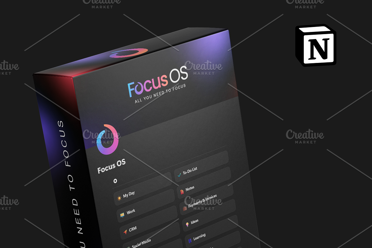 Focus OS - A Designer's Workspace, a Templates & Theme by rohankumarpro (Photo 1 of 6)