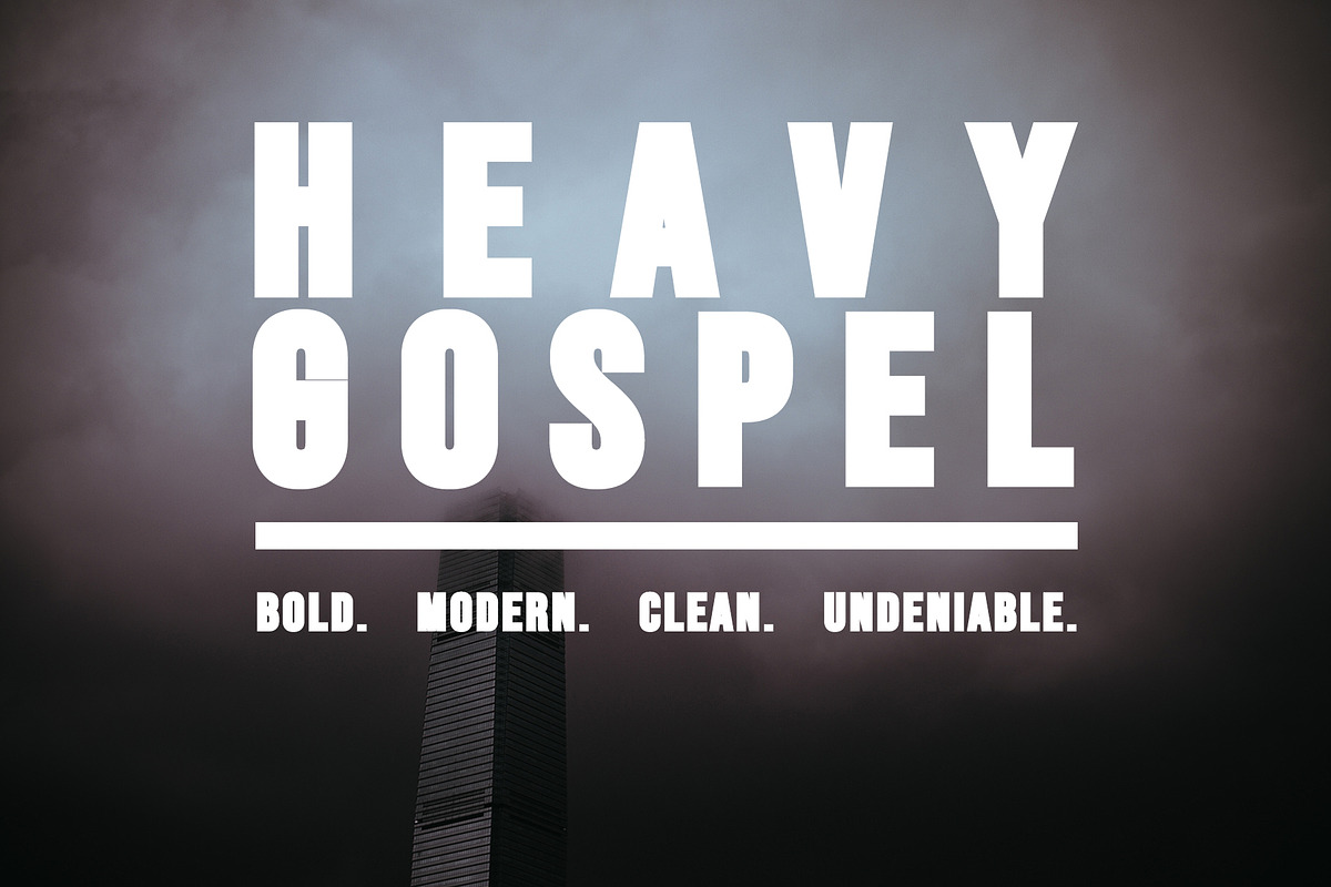 HEAVY GOSPEL - A Bold Modern Title