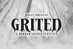 Griten - Horror Gothic Typeface